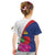 Furstentum Liechtenstein Kid T Shirt Kestrel With Alpine Rose Flower