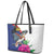 Furstentum Liechtenstein Leather Tote Bag Kestrel With Alpine Rose Flower