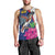 Furstentum Liechtenstein Men Tank Top Kestrel With Alpine Rose Flower