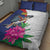 Furstentum Liechtenstein Quilt Bed Set Kestrel With Alpine Rose Flower