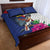 Furstentum Liechtenstein Quilt Bed Set Kestrel With Alpine Rose Flower