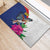 Furstentum Liechtenstein Rubber Doormat Kestrel With Alpine Rose Flower