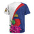 Furstentum Liechtenstein Rugby Jersey Kestrel With Alpine Rose Flower