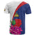 Furstentum Liechtenstein T Shirt Kestrel With Alpine Rose Flower