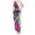 Furstentum Liechtenstein Tank Maxi Dress Kestrel With Alpine Rose Flower