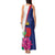 Furstentum Liechtenstein Tank Maxi Dress Kestrel With Alpine Rose Flower