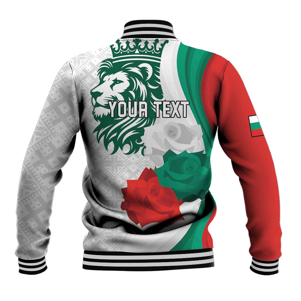 Personalized Bulgaria Independence Day Baseball Jacket Suedinenieto Pravi Silata Folk Pattern