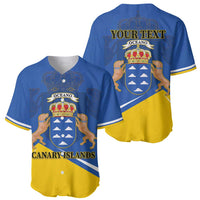 Personalized Dia de Canarias Baseball Jersey Las Islas Afortunadas