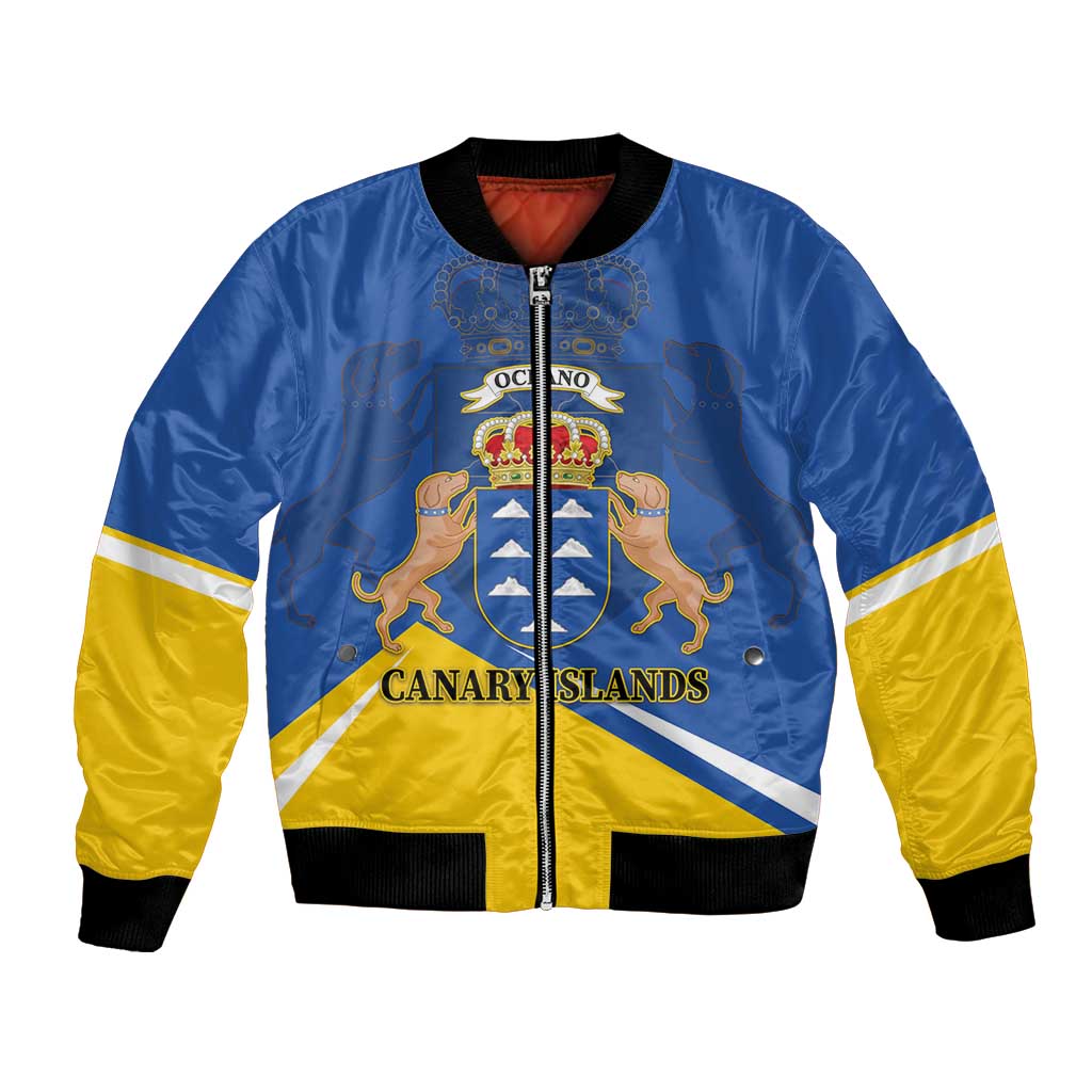 Personalized Dia de Canarias Bomber Jacket Las Islas Afortunadas