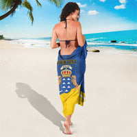 Personalized Dia de Canarias Sarong Las Islas Afortunadas