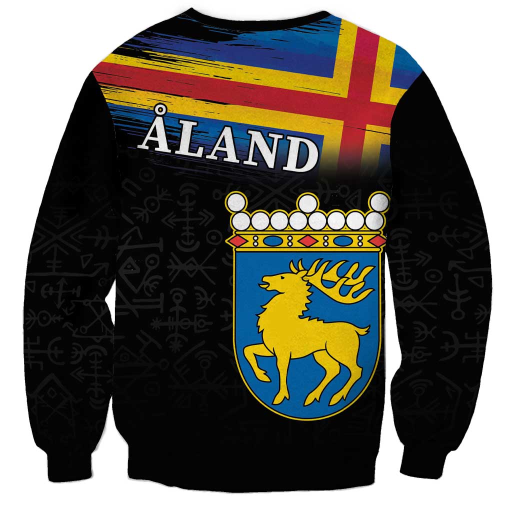 Happy Aland's Autonomy Day Sweatshirt Coat Of Arms