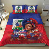 Haitian Princess Bedding Set Cultural Pride Floral Art
