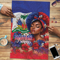 Haitian Princess Puzzle Cultural Pride Floral Art