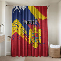 Personalized Romania Flag Day Bathroom Set Royal Eagle Patriotic Heritage