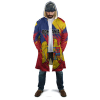 Personalized Romania Flag Day Cloak Royal Eagle Patriotic Heritage