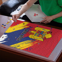 Personalized Romania Flag Day Puzzle Royal Eagle Patriotic Heritage