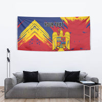 Personalized Romania Flag Day Tapestry Royal Eagle Patriotic Heritage