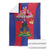 Personalized Haiti Coat Of Arms Blanket With Flag Color