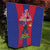 Personalized Haiti Coat Of Arms Quilt With Flag Color