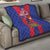 Personalized Haiti Coat Of Arms Quilt With Flag Color