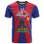 Personalized Haiti Coat Of Arms T Shirt With Flag Color - Wonder Print Shop