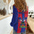 Personalized Haiti Coat Of Arms Women Casual Shirt With Flag Color - Wonder Print Shop