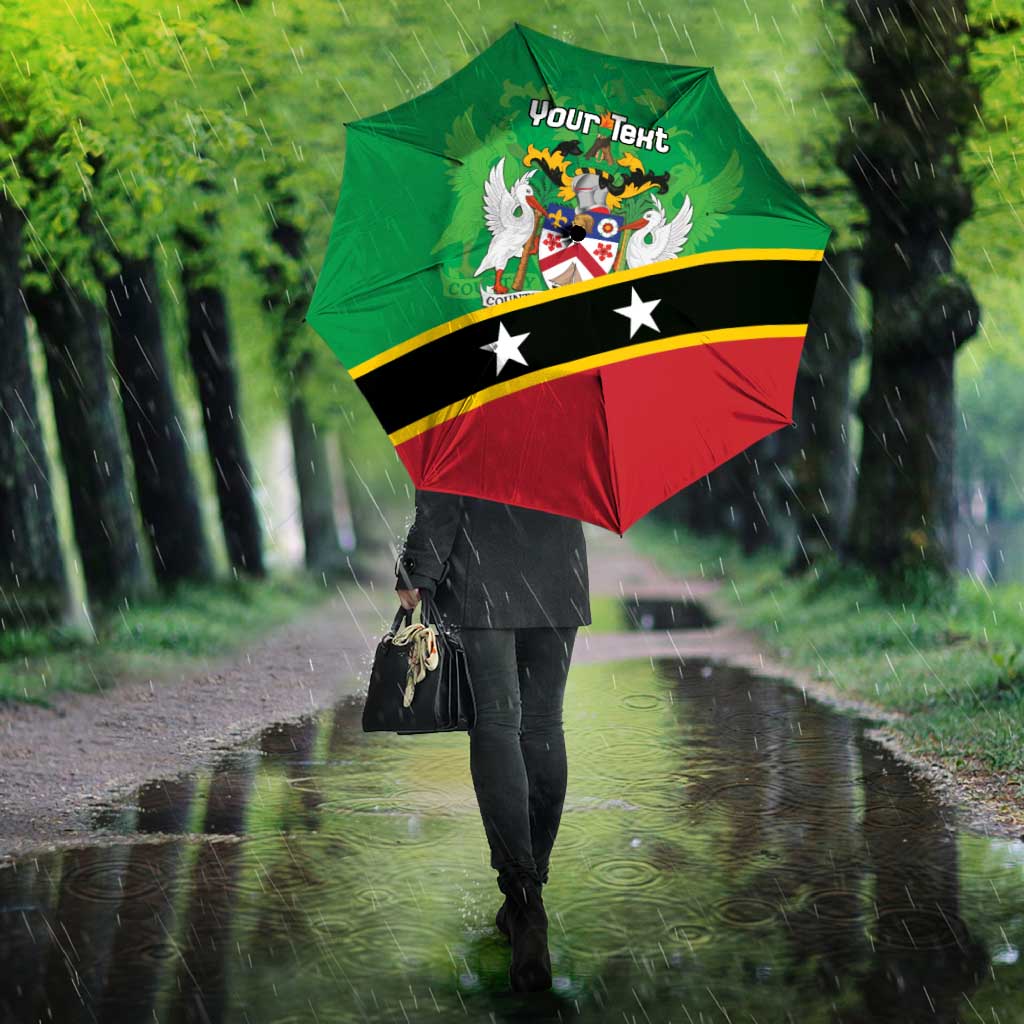 Personalized Saint Kitts And Nevis Umbrella Country Above Self - Wonder Print Shop