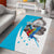 Personalized Honduras Independence Day Area Rug Scarlet Macaw With Coat Of Arms - Wonder Print Shop