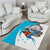 Personalized Honduras Independence Day Area Rug Scarlet Macaw With Coat Of Arms - Wonder Print Shop