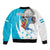 Personalized Honduras Independence Day Bomber Jacket Scarlet Macaw With Coat Of Arms - Wonder Print Shop