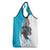 Personalized Honduras Independence Day Grocery Bag Scarlet Macaw With Coat Of Arms