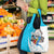 Personalized Honduras Independence Day Grocery Bag Scarlet Macaw With Coat Of Arms