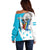 Personalized Honduras Independence Day Off Shoulder Sweater Scarlet Macaw With Coat Of Arms - Wonder Print Shop