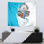 Personalized Honduras Independence Day Tapestry Scarlet Macaw With Coat Of Arms