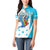 Personalized Honduras Independence Day Women Polo Shirt Scarlet Macaw With Coat Of Arms - Wonder Print Shop