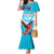 Custom Honduras Independence Day Family Matching Mermaid Dress and Hawaiian Shirt Scarlet Macaw With Orchid Flower - Wonder Print Shop