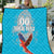 Custom Honduras Independence Day Quilt Scarlet Macaw With Orchid Flower