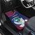 Personalized Liberia White Dove With A Scroll Car Mats Coat Of Arms - Wonder Print Shop