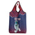 Personalized Liberia White Dove With A Scroll Grocery Bag Coat Of Arms