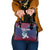 Personalized Liberia White Dove With A Scroll Shoulder Handbag Coat Of Arms