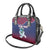 Personalized Liberia White Dove With A Scroll Shoulder Handbag Coat Of Arms