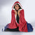 Liberia Coat Of Arms Hooded Blanket Red Version