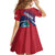 Liberia Coat Of Arms Kid Short Sleeve Dress Red Version - Wonder Print Shop