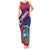 Liberia Coat Of Arms Tank Maxi Dress Red Version - Wonder Print Shop