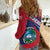 Liberia Coat Of Arms Women Casual Shirt Red Version - Wonder Print Shop