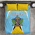 Personalized Saint Lucia Coat Of Arms Bedding Set Sent Lisi Flag Style - Wonder Print Shop