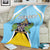 Personalized Saint Lucia Coat Of Arms Blanket Sent Lisi Flag Style