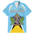 Personalized Saint Lucia Coat Of Arms Hawaiian Shirt Sent Lisi Flag Style - Wonder Print Shop