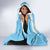 Personalized Saint Lucia Coat Of Arms Hooded Blanket Sent Lisi Flag Style