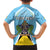 Personalized Saint Lucia Coat Of Arms Kid Hawaiian Shirt Sent Lisi Flag Style - Wonder Print Shop